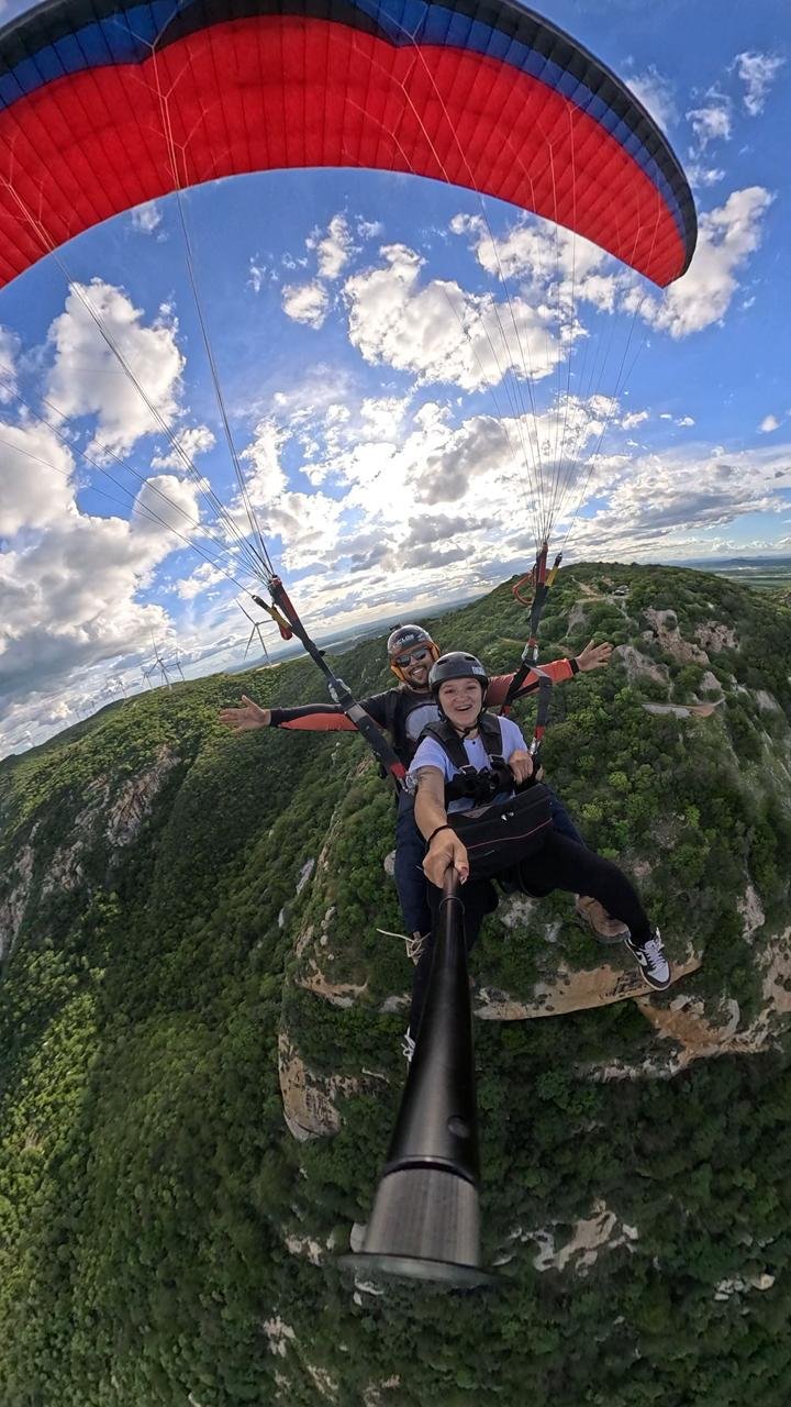 Parapente (voo duplo com instrutor)